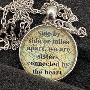 3/$25 Side By Side Or Miles Apart We Are Sisters